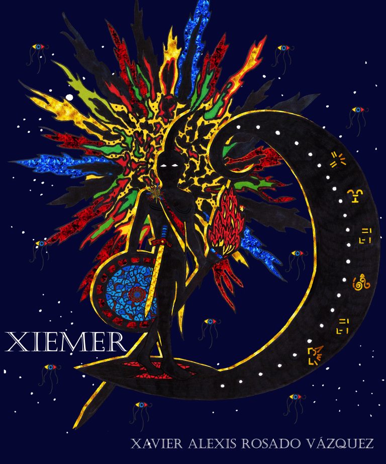 Portade del Libro Xiemer por Xavier Alexis Rosado